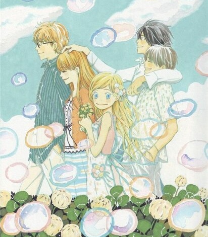 《蜂蜜与四叶草》羽海野千花创作  MOBI版电子漫画【01-10卷完结】—–Kindle/JPG/Mobi/PDF大向-DXSC18大向